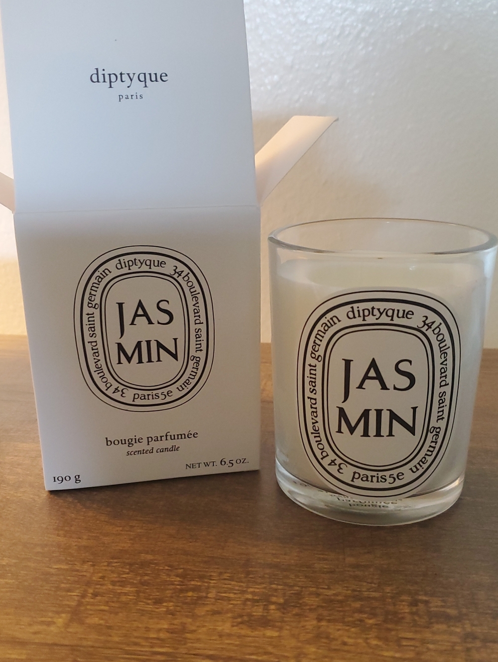 Used Diptyque Jasmine Candle
